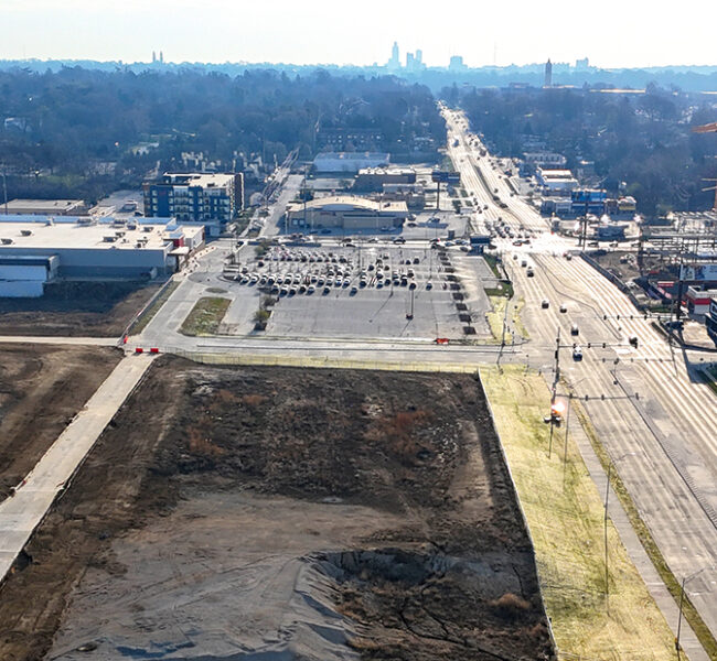 Dodge Street Improvements at The Crossroads