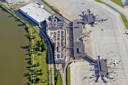 For over 20 years, Lamp Rynearson has led civil engineering projects at Eppley Airfield, a medium hub airport which serves a six-state area. Airport design, traffic engineering, construction administration, GIS, and survey work are produced regularly. Taxiway and runway design, including an 8500-foot commercial service runway, were major undertakings for the Omaha Airport Authority. Lamp Rynearson provided civil engineering leadership for the Protection of Assets team for the 2011 Missouri River “flood fight”.