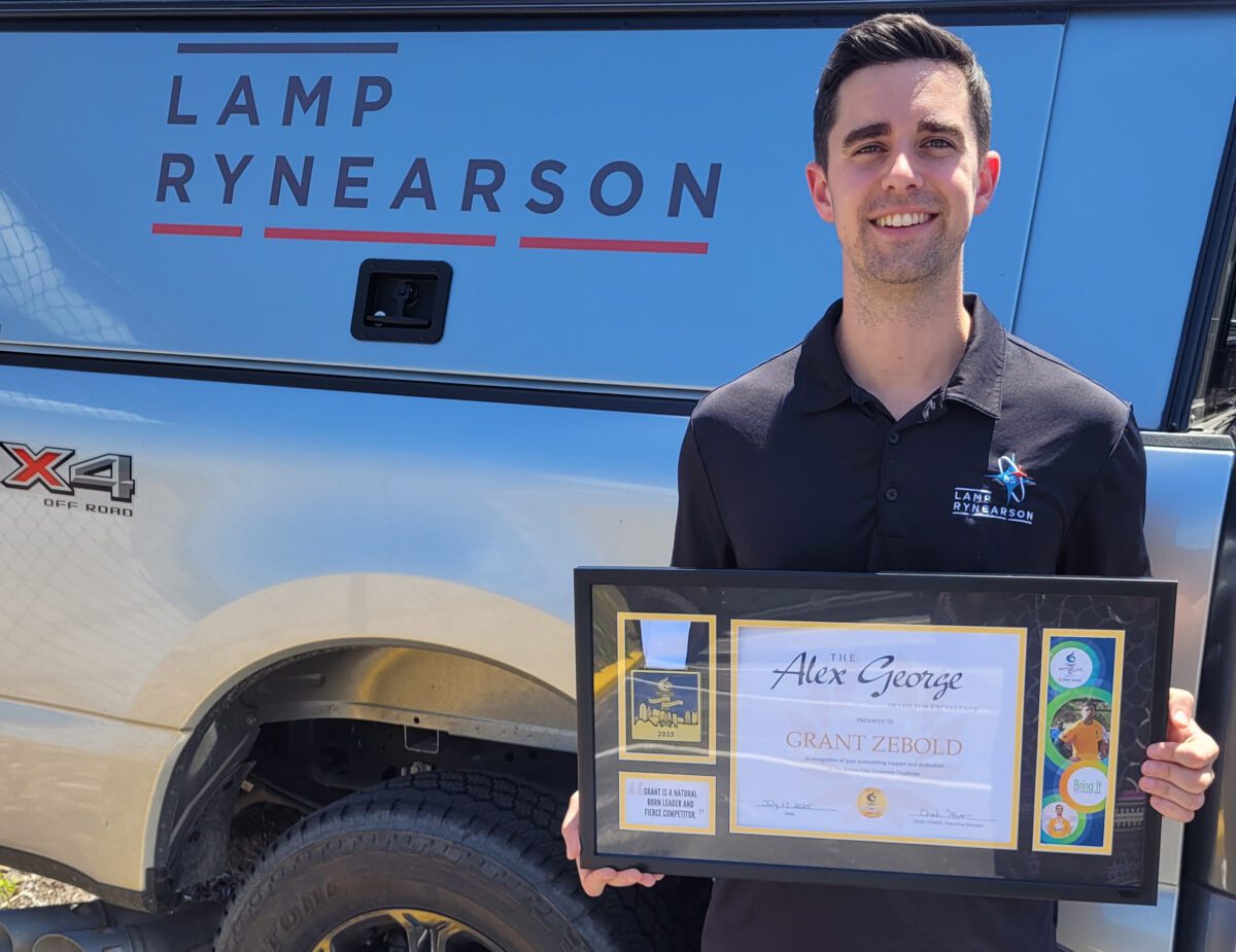 Grant Zebold Wins Kansas City Corporate Challenge Alex George Award