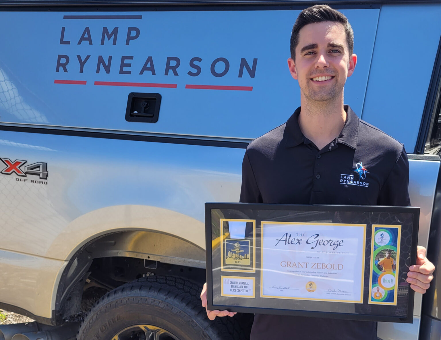 Barry Rynearson Grant Zebold Honored for Kansas City Corporate Challenge 2025 Alex ...