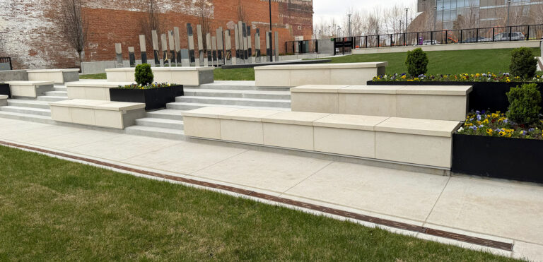 Outdoor education and event space at Tenaska Center for Arts Engagement